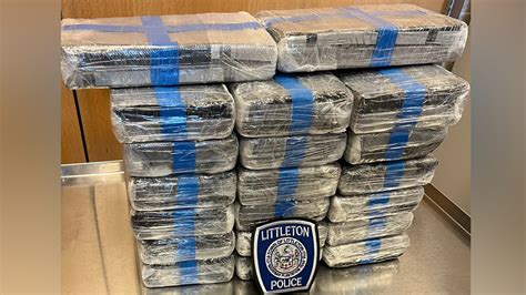 Traffic stop leads to Littleton police seizing 20 kilos of cocaine from vehicle